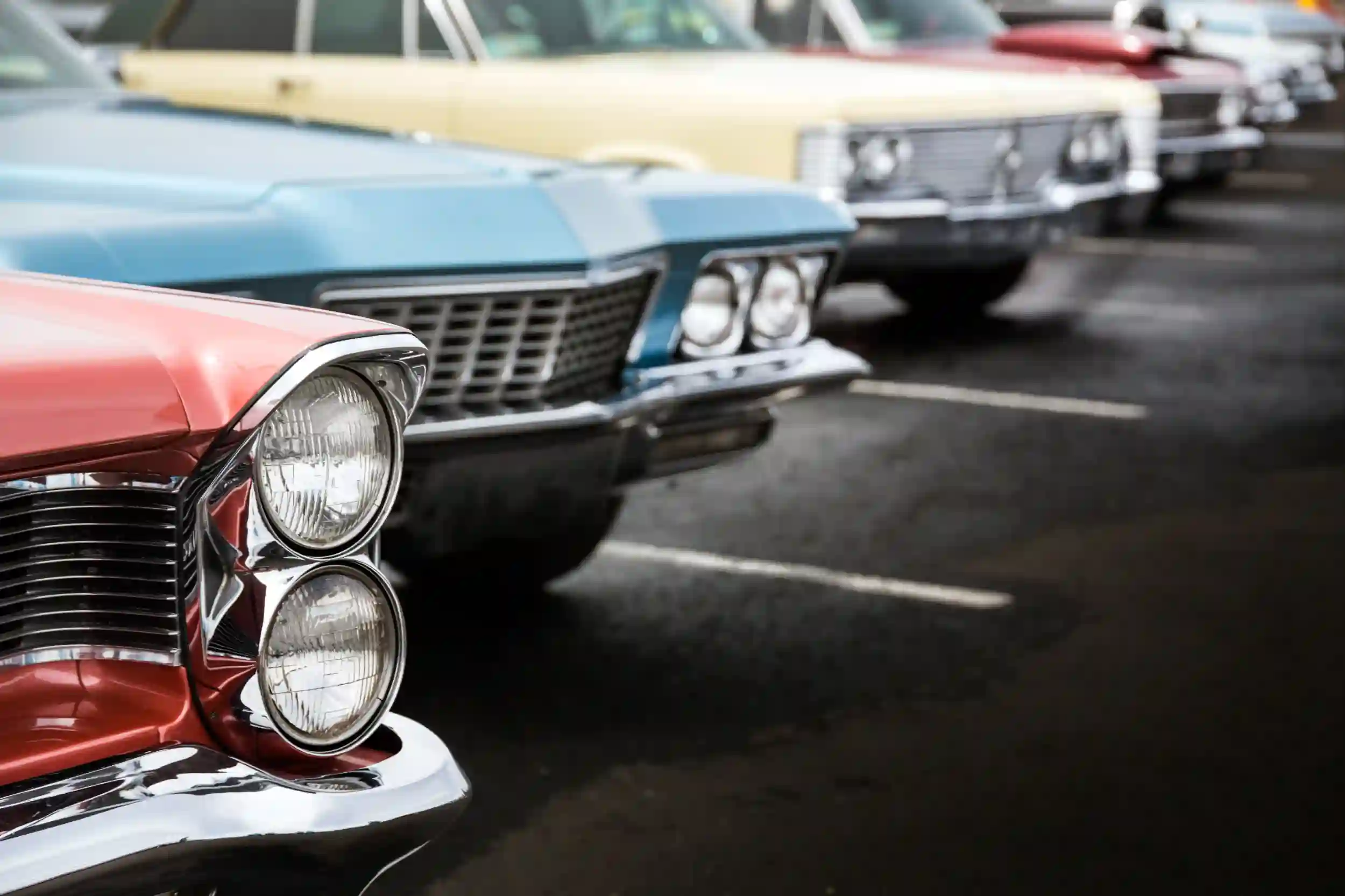 Amerikanische Oldtimer auf einem Ami Treffen vom Auto Fotograf Hannover